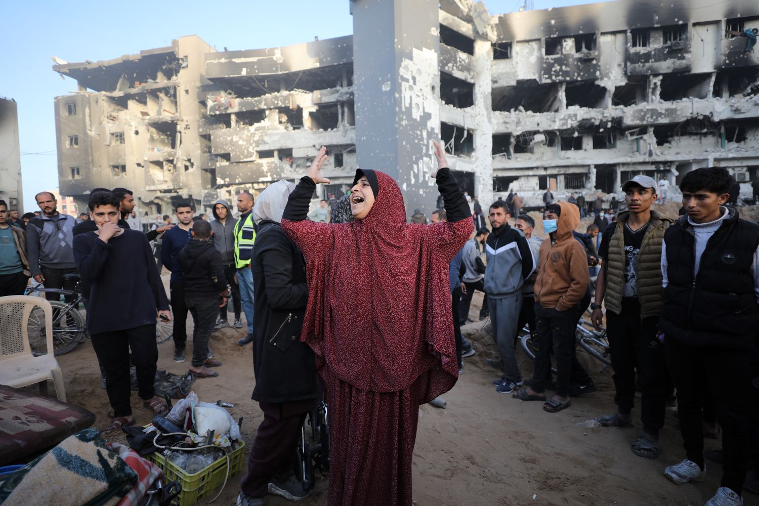 WHO: Al-Shifa hospital “an empty shell with human graves”